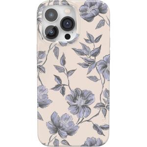 Casely iPhone 14 Pro Max Case | Lost in Spots | Cheetah Print | Compatible with MagSafe | Classic Ultra Thin Design(Ink & Iris | Vintage Floral)
