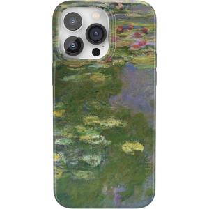 Casely iPhone 14 Pro Max Case | Lost in Spots | Cheetah Print | Compatible with MagSafe | Classic Ultra Thin Design(Monet’s Water Lilies | The Met Museum)