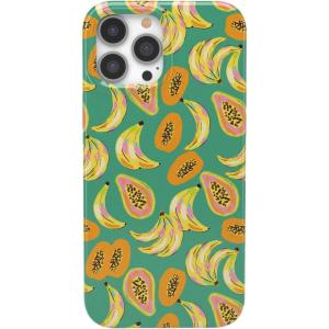 Casely iPhone 14 Pro Max Case | Lost in Spots | Cheetah Print | Compatible with MagSafe | Classic Ultra Thin Design(Papaya Palms | Dippin’ Daisy’s Tropical Vaca)