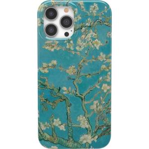 Casely iPhone 14 Pro Max Case | Rose to Fame | Blue & White Floral | Compatible with MagSafe | Classic Ultra Thin Design(Van Gogh | Almond Blossom Floral)