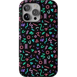 Casely iPhone 14 Pro Max Case | Sunday Best | Pastel Garden | Bold Protective Design | MagSafe Compatible Design(Always Vibing | Retro)