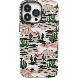 Casely iPhone 14 Pro Max Case | Sunday Best | Pastel Garden | Bold Protective Design | MagSafe Compatible Design(Gold Rush | Desert)