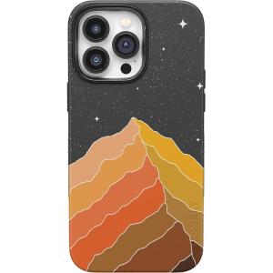 Casely iPhone 14 Pro Max Case | Sunday Best | Pastel Garden | Bold Protective Design | MagSafe Compatible Design(Night Skies | Mountain Starlight)