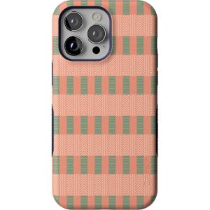 Casely iPhone 14 Pro Max Case | Sunday Best | Pastel Garden | Bold Protective Design | MagSafe Compatible Design(Palm Beach | Grand Cabana)