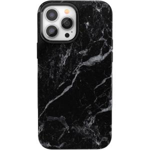 Casely iPhone 14 Pro Max Case | The Boyfriend Collection | Mallard & Co. | Bold Protective Design | Compatible with MagSafe(Black Pearl Marble)