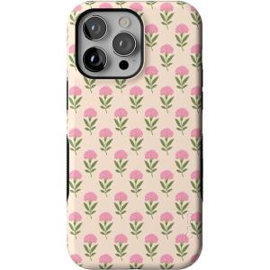 Casely iPhone 14 Pro Max Case | The Boyfriend Collection | Mallard & Co. | Bold Protective Design | Compatible with MagSafe(Jenna’s Flowers | Fun on Weekdays)