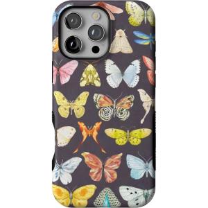 Casely iPhone 16 Pro Max Case | Bordeaux Rose | Moody Monochrome | Bold Protective Design | Compatible with MagSafe(Midnight Monarch | Jenna Palek x Casely)