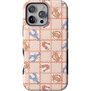 Casely iPhone 16 Pro Max Case | Bordeaux Rose | Moody Monochrome | Bold Protective Design | Compatible with MagSafe(On the Cape | Coastal Summer)