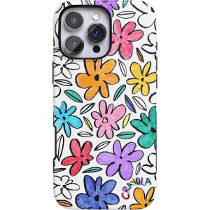 Casely iPhone 16 Pro Max Case | Bordeaux Rose | Moody Monochrome | Bold Protective Design | Compatible with MagSafe(Outside the Lines | Crayola Marker)