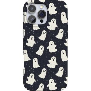 Casely iPhone 16 Pro Max Case | Into The Wild | White Snow Leopard | Compatible with MagSafe | Classic Ultra Thin Design(All Boos No Bite | Friendly Ghost)