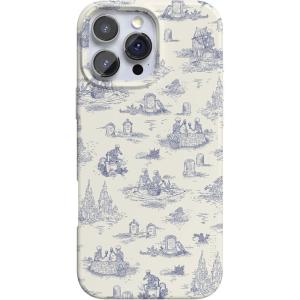 Casely iPhone 16 Pro Max Case | Into The Wild | White Snow Leopard | Compatible with MagSafe | Classic Ultra Thin Design(Graveyard Gathering | Skeleton Picnic)