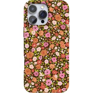 Casely iPhone 16 Pro Max Case | Into The Wild | White Snow Leopard | Compatible with MagSafe | Classic Ultra Thin Design(Rustic Roses | Boho Bouquet)