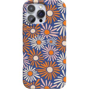 Casely iPhone 16 Pro Max Case | Into The Wild | White Snow Leopard | Compatible with MagSafe | Classic Ultra Thin Design(Spring Forward | Daisy Floral)