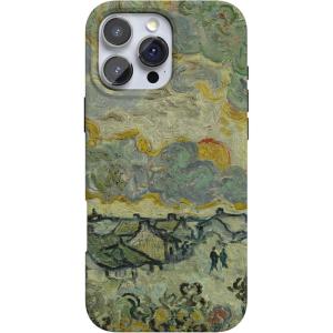 Casely iPhone 16 Pro Max Case | Into The Wild | White Snow Leopard | Compatible with MagSafe | Classic Ultra Thin Design(Van Gogh | Reminiscence of Vincent)