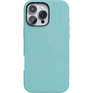 Casely iPhone 16 Pro Max Case | Rustic Roses | Boho Bouquet | Bold Protective Design | Compatible with MagSafe(Aquamarine | Ocean Blue Shimmer)