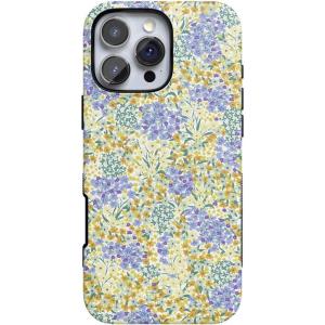 Casely iPhone 16 Pro Max Case | Rustic Roses | Boho Bouquet | Bold Protective Design | Compatible with MagSafe(Dream Garden | Cottagecore)