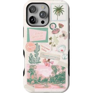 Casely iPhone 16 Pro Max Case | Rustic Roses | Boho Bouquet | Bold Protective Design | Compatible with MagSafe(Vintage Vacay | FashionPass)