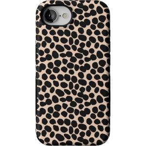 Casely iPhone 16e Case | Love Me Knot | Blue Bow | Bold Protective Design | Compatible with MagSafe(Lost in Spots | Cheetah Print)