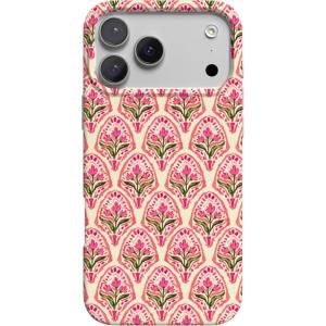 Casely iPhone 17 Pro Case | Chalet All Day | Winter Village | Compatible with MagSafe | Classic Ultra Thin Design(Tulip Tapestry | Jenna Palek x Casely)