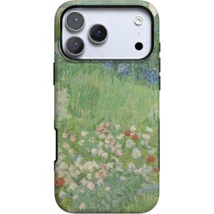 Casely iPhone 17 Pro Case | Navy Cherry Blossom | Floral Forest | Bold Protective Design | MagSafe Compatible Design(Van Gogh | Vincent’s Admired Garden)