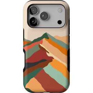 Casely iPhone 17 Pro Case | Twilight Flora | Moody Monochrome | Bold Protective Design | Compatible with MagSafe(Magic Mountain | Colorblock)