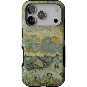 Casely iPhone 17 Pro Case | Twilight Flora | Moody Monochrome | Bold Protective Design | Compatible with MagSafe(Van Gogh | Reminiscence of Vincent)