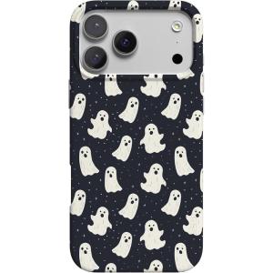 Casely iPhone 17 Pro Case | Western Bloom | Jenna Palek x Casely | Compatible with MagSafe | Classic Ultra Thin Design(All Boos No Bite | Friendly Ghost)