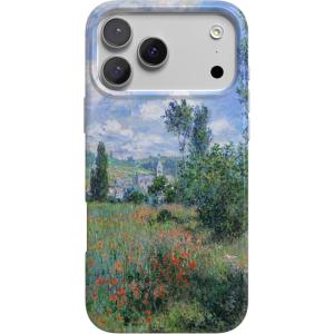 Casely iPhone 17 Pro Case | Western Bloom | Jenna Palek x Casely | Compatible with MagSafe | Classic Ultra Thin Design(Monet’s View | The Met Museum)