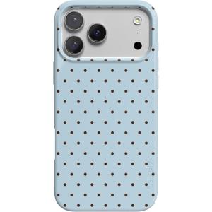 Casely iPhone 17 Pro Case | Western Bloom | Jenna Palek x Casely | Compatible with MagSafe | Classic Ultra Thin Design(On the Dot | Blue Polka Dot)