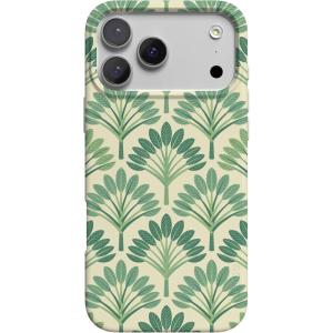 Casely iPhone 17 Pro Case | Western Bloom | Jenna Palek x Casely | Compatible with MagSafe | Classic Ultra Thin Design(Palm Royale | Palm Beach)