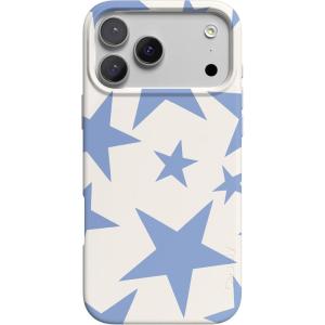 Casely iPhone 17 Pro Case | Western Bloom | Jenna Palek x Casely | Compatible with MagSafe | Classic Ultra Thin Design(Stars Align | Blue & White Stars)