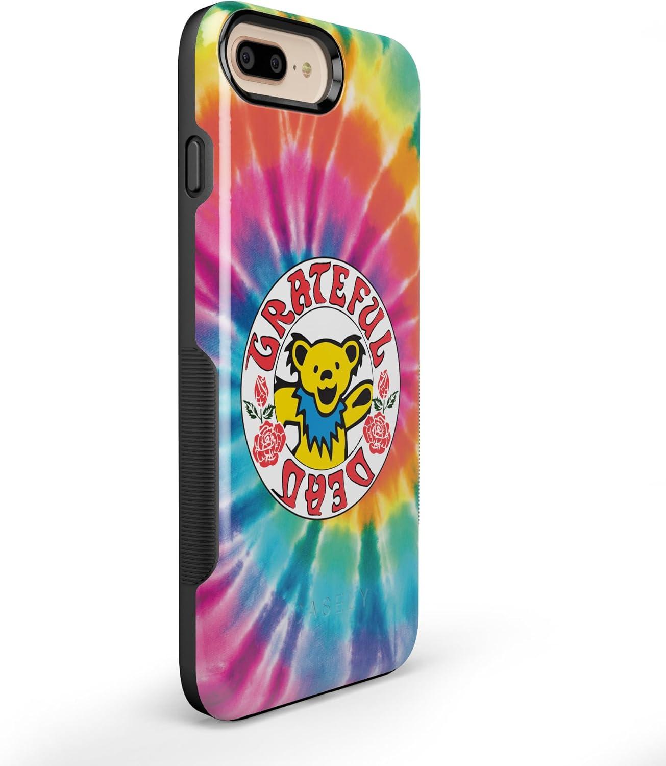 imageCasely iPhone 678 Plus Case Light Blue Skies Marble Clouds Bold Protective DesignOn Tour Grateful Dead Tie Dye Sticker