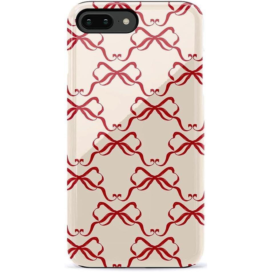 imageCasely iPhone 678 Plus Case  Light Blue Skies  Marble Clouds  Bold Protective DesignAll Wrapped Up  Vintage Bows