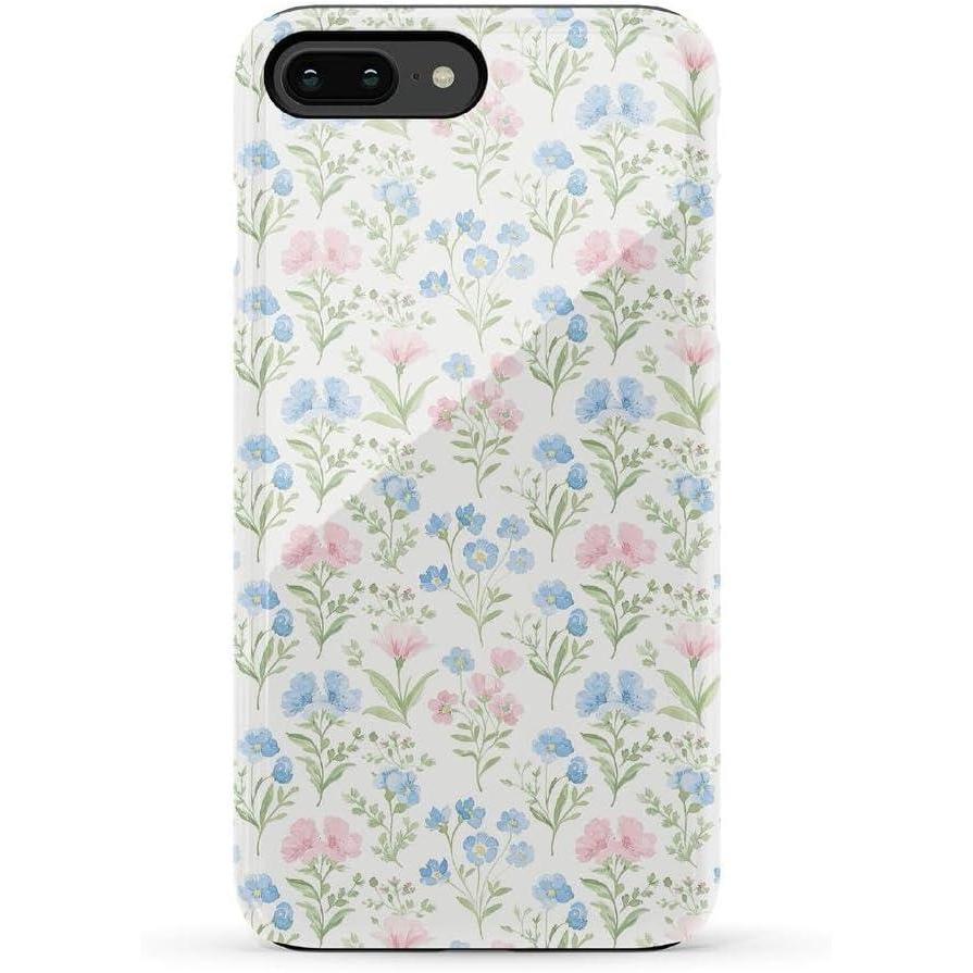 imageCasely iPhone 678 Plus Case  Light Blue Skies  Marble Clouds  Bold Protective DesignPastel Garden  Sunday Best