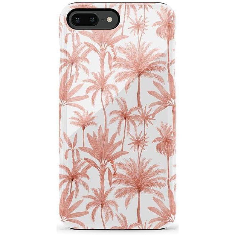 imageCasely iPhone 678 Plus Case  Light Blue Skies  Marble Clouds  Bold Protective DesignPerfect Paradise  Tropical Palm Tree Floral