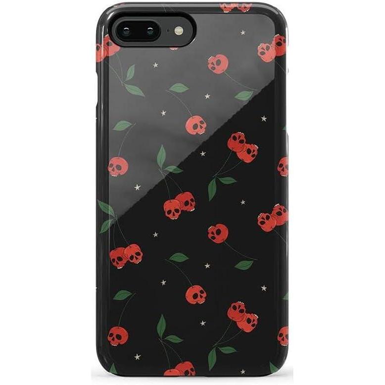 imageCasely iPhone 678 Plus Case Light Blue Skies Marble Clouds Bold Protective DesignSweet Revenge Cherry Skulls