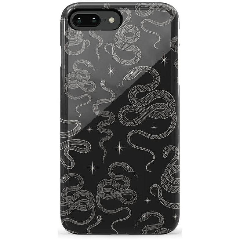 imageCasely iPhone 678 Plus Case  Light Blue Skies  Marble Clouds  Bold Protective DesignWere Ready For It  Black Serpent