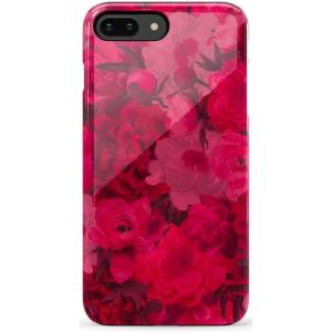 Casely iPhone 6/7/8 Plus Case | Light Blue Skies | Marble Clouds | Bold Protective Design(Romance Novel | Moody Floral)