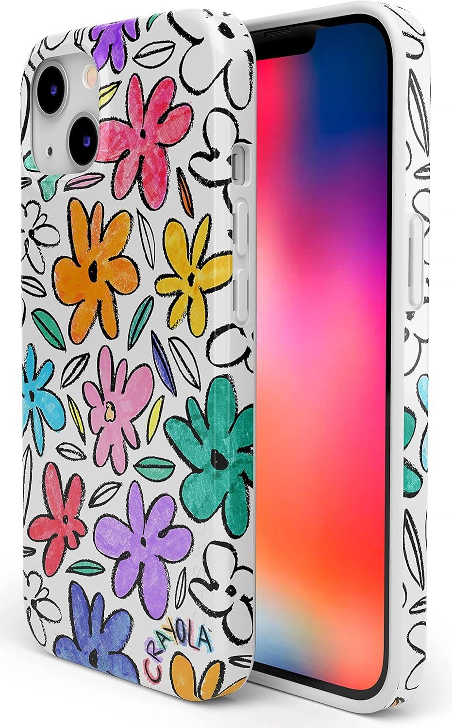imageCasely iPhone 14 Plus Case Outside The Lines Crayola Marker Compatible with MagSafe Classic Ultra Slim Design
