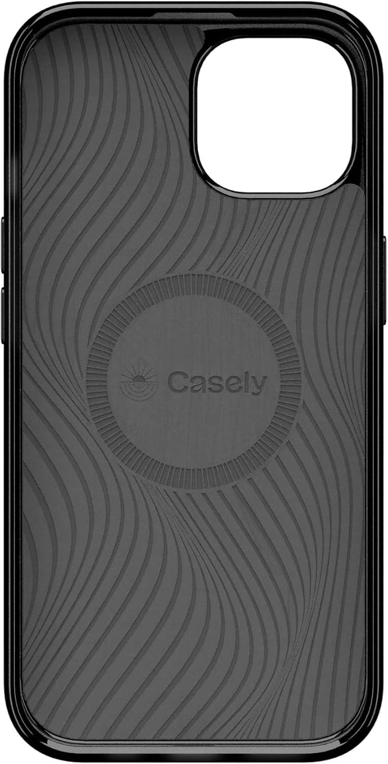 imageCasely iPhone 15 Plus Case Outside the Lines Crayola Marker Compatible with MagSafe Classic Ultra Slim DesignCurrent MOOd Cow Print