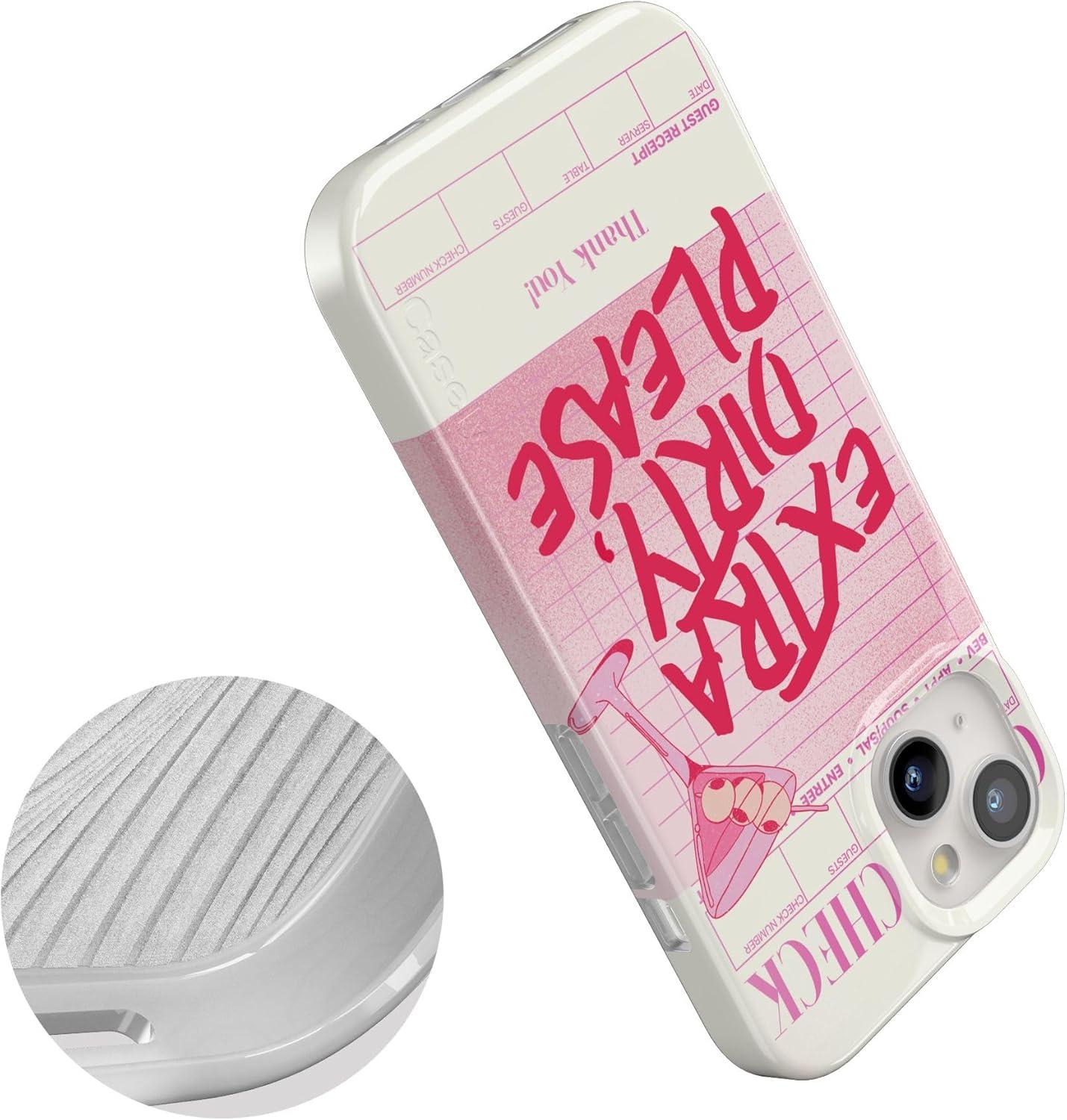 imageCasely iPhone 15 Plus Case Outside the Lines Crayola Marker Compatible with MagSafe Classic Ultra Slim DesignExtra Dirty Please Fun on Weekdays