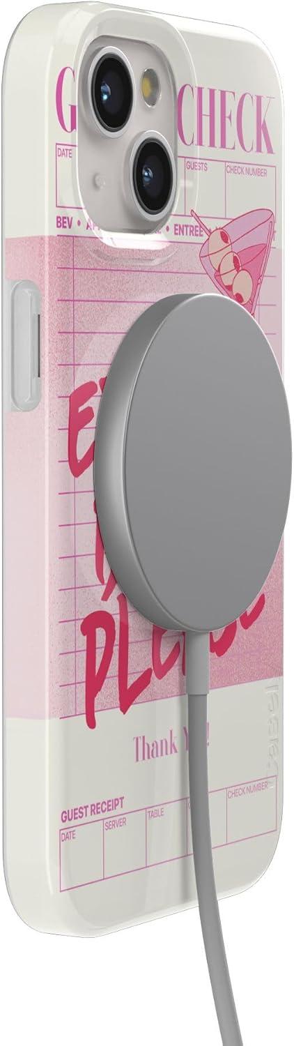 imageCasely iPhone 15 Plus Case Outside the Lines Crayola Marker Compatible with MagSafe Classic Ultra Slim DesignExtra Dirty Please Fun on Weekdays