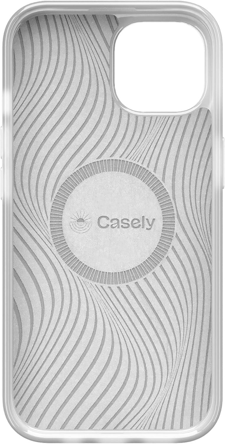imageCasely iPhone 15 Plus Case Outside the Lines Crayola Marker Compatible with MagSafe Classic Ultra Slim DesignGold Rush Desert