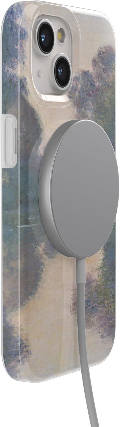 imageCasely iPhone 15 Plus Case Outside the Lines Crayola Marker Compatible with MagSafe Classic Ultra Slim DesignMonets Morning The Met Museum