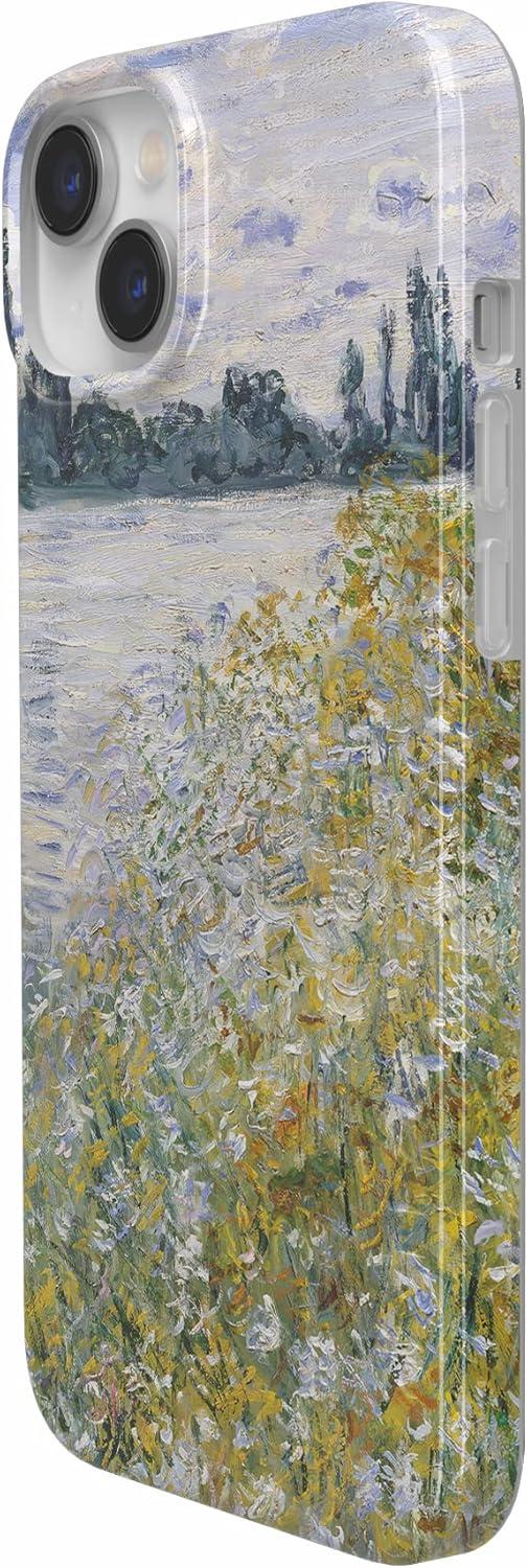imageCasely iPhone 15 Plus Case Outside the Lines Crayola Marker Compatible with MagSafe Classic Ultra Slim DesignMonets Summer Landscape The Met Museum