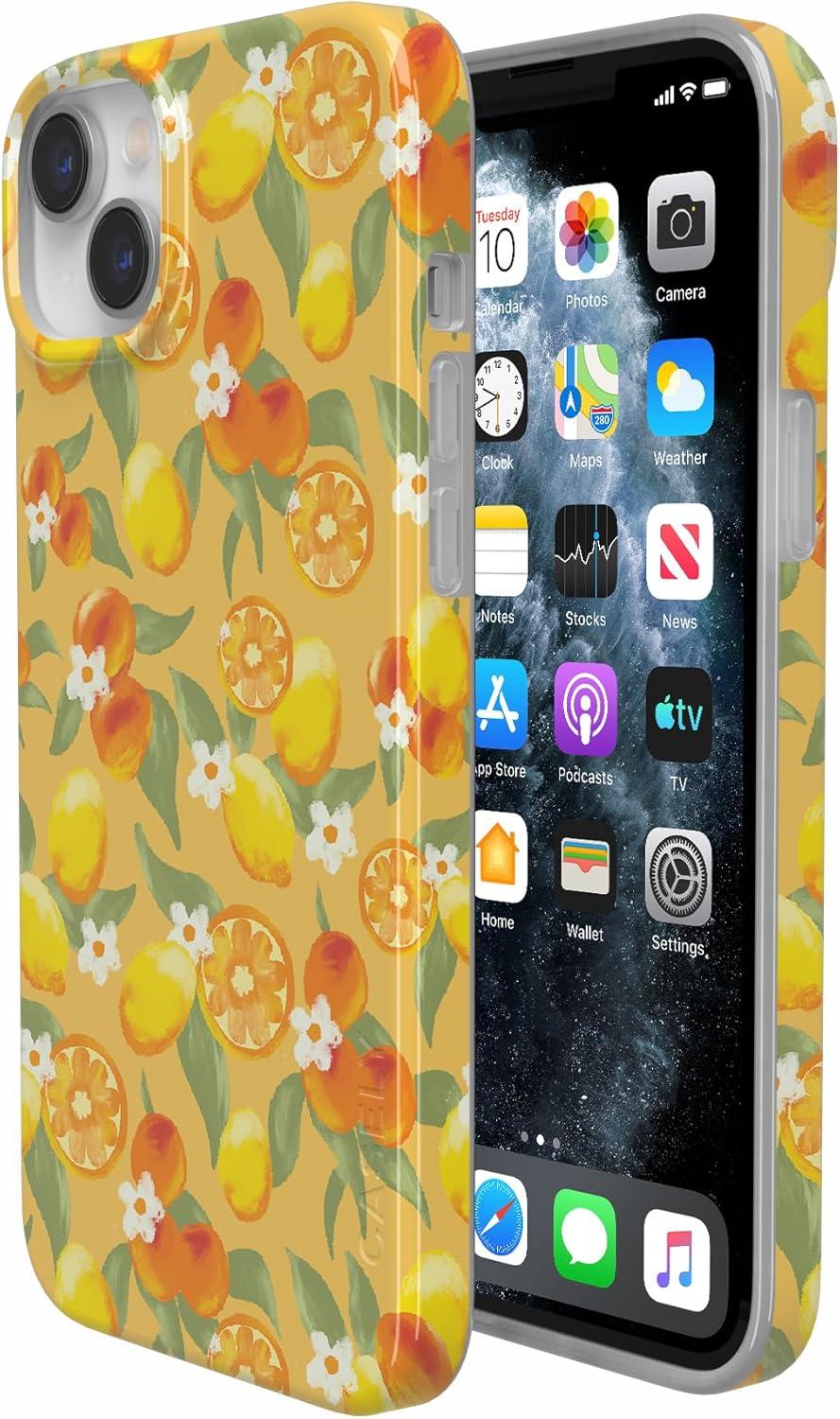 imageCasely iPhone 15 Plus Case Outside the Lines Crayola Marker Compatible with MagSafe Classic Ultra Slim DesignPositano Dippin Daisys Italian Coast