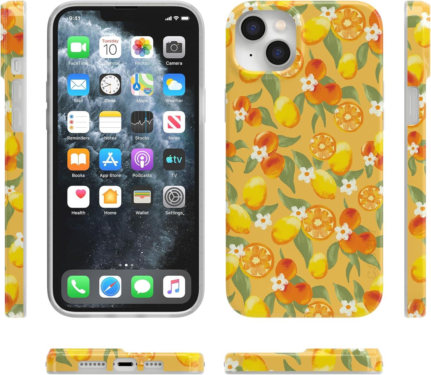 imageCasely iPhone 15 Plus Case Outside the Lines Crayola Marker Compatible with MagSafe Classic Ultra Slim DesignPositano Dippin Daisys Italian Coast