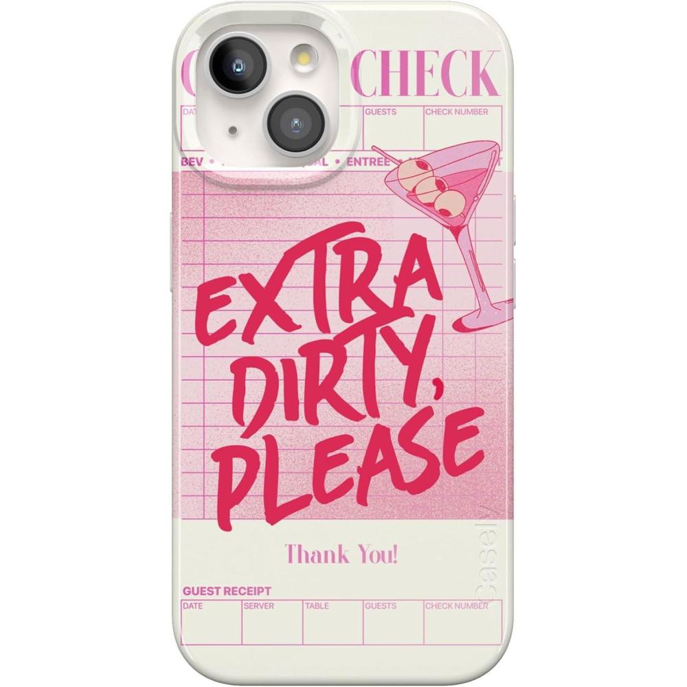 imageCasely iPhone 15 Plus Case Outside the Lines Crayola Marker Compatible with MagSafe Classic Ultra Slim DesignExtra Dirty Please Fun on Weekdays
