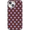 Spotted in SoHo | Burgundy Polka Dot