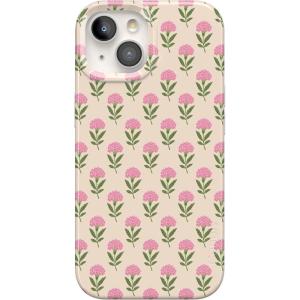 Casely iPhone 15 Plus Case | Outside the Lines | Crayola Marker | Compatible with MagSafe | Classic Ultra Slim Design(Jenna’s Flowers | Fun on Weekdays)